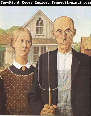 Grant Wood Anerican Gothic (mk09)